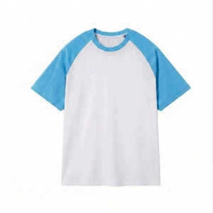 T-shirt à manches 3/4 pour homme, vêtements de sport de haute qualité, t-shirt raglan pour homme, été, 100% coton - Product Image 1