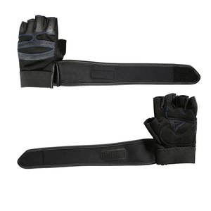 Gants d'entraînement unisexes en cuir avec support de poignet et extensibilité pour la gym et l'entraînement - Prise en main et protection des paumes - Product Image 1