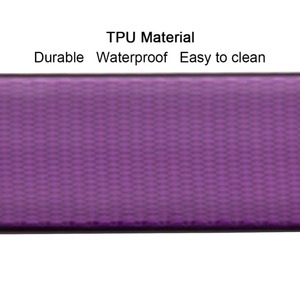 2.5cm Wide Heavy Duty TPU <b>Dog</b> <b>Collar</b> Waterproof Hunting Adjustable Pet <b>Collar</b> 8 Colors For <b>Large</b> Medium <b>Dog</b> - Product Image 4