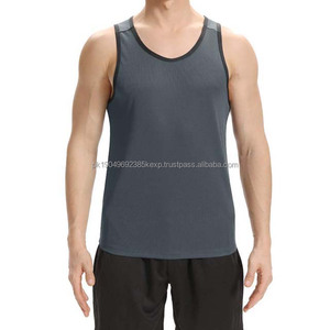Singlet de sport pour homme, débardeur de sport, vêtements de sport, stringer, musculation, fitness, mode masculine, débardeurs respirants personnalisés - Product Image 1