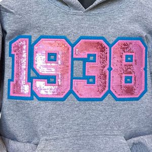 Sudadera con Capucha Juvenil 1938, Sudadera con Capucha de Mezcla de Algodón Suave, Manga Larga, Informal, para Uso Diario - Product Image 3