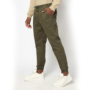 Pantalones Deportivos de Felpa Francesa para Hombre, Mezcla Premium de Algodón y Poliéster, Interior Cepillado, Suaves, con Puños Ajustables - Product Image 2