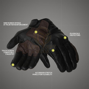 High Quality Leather Made Motorbike <b>Gloves</b> Riding Racing Safety <b>Touchscreen</b> Motorbike <b>Gloves</b> - Product Image 5