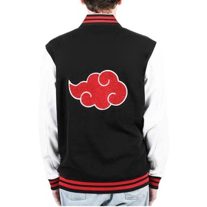 Retro <b>Thermal</b> Varsity Jacket Mens <b>Wool</b> Waterproof Breathable Winter Moto & Biker Patchwork Embossed Printing SFIVE INDUSTRIES - Product Image 4
