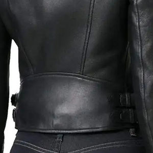 Chaqueta de Motocicleta de Cuero PU para Mujer, Premium, Transpirable, Impermeable, Resistente al Viento, Ecológica, de Seda, Chaquetas de Cuero de Alta Calidad - Product Image 2