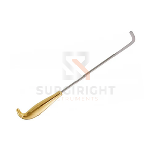 Dissecteur mammaire à lame angulaire 33 cm en acier inoxydable pour mammoplastie et chirurgie plastique par SurgiRight - Product Image 5