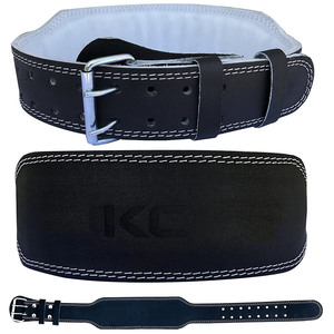 เข็มขัดยกน้ำหนักหนังแท้พิมพ์โลโก้ได้ ปรับระดับได้ รับน้ำหนักมาก  รองรับหลัง  ผู้ผลิต OEM - Product Image 5