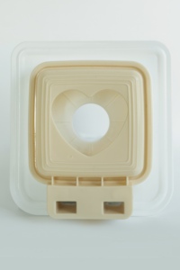 Poêle à Pita manuelle en plastique Non électrique moule compact pour sandwichs pain grillé scellé pack déjeuner écologique - Product Image 3