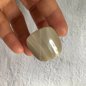 Cuerno de búfalo ajustable, anillos de joyería de moda, artesanías naturales de calidad con personalización para niñas de Falak World Export - Product Image 1