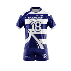 OEM ODM Rugby Uniform Custom Rugby Jersey And <b>Shorts</b> For Professional Clubs Schools Universities Sports Teams Wholesale Custom - Product Image 1