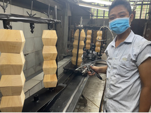 Solid Wood Square <b>Sofa</b> <b>Legs</b> OEM Custom Supplier Wooden Furniture <b>Legs</b> for Couch Cabinet Bed Table Heavy Duty Bulk Export - Product Image 2