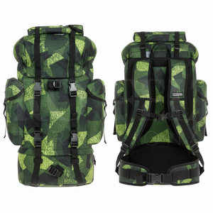 Trendy Large Capacity Camouflage Travel Backpack Waterproof Multi Pocket <b>Rucksack</b> Adjustable Shoulder Strap Outdoor Luggage Bag - Product Image 4