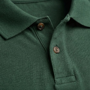 เสื้อโปโลผู้ชายไซส์ใหญ่ ผ้าโพลีคอตตอนเนื้อหนา คุณภาพสูง แขนสั้น สีตามสั่ง - Product Image 4