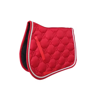 Cómoda Almohadilla de Montura de Espuma Premium Duradera para Doma y Salto, Suave, para Cuidado Equino, Multicolor, Personalización Aceptada, Satén para Caballo - Product Image 1