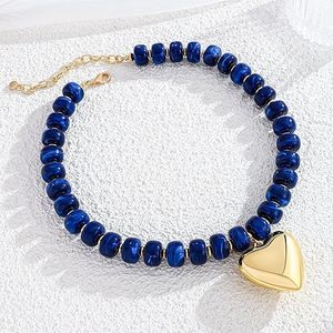 สร้อยคอเรซิ่นเม็ดใหญ่สำหรับผู้สูงอายุ - กันน้ำ จัดส่งรวดเร็ว สำหรับงานแต่งงานและวันเกิด - Product Image 3