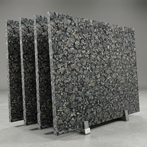Dalle de granit brun cristallin poli, pierre naturelle pour comptoirs, revêtements de sol, revêtements muraux, design moderne, utilisation hôtelière et en cuisine - Product Image 2