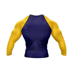 Hot Selling Custom Men Short <b>Sleeve</b> Compression Shirts BJJ Rash Guard UPF50 Anti-Bacterial Breathable Eco-Friendly 100% - Product Image 3