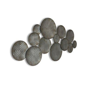 Arte de pared abstracto de hierro y metal, acabado personalizado para decoración de interiores del hogar, hermosos artefactos de pared en oferta. - Product Image 2