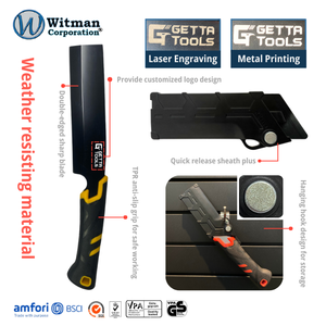 ขวานอุตสาหกรรม NATA ขนาด 165 มม. ใบมีดเหล็กอัลลอยด์สองคม ด้ามจับ TPR กันลื่นแบบเต็มด้าม พร้อมตัวป้องกันความปลอดภัย สำหรับงานตัดไม้ DIY - Product Image 3