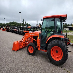 Tracteur agricole Kubota L6060 en stock avec moteur haute performance, idéal pour les travaux de récolte et de labour. Achetez en toute confiance. - Product Image 1