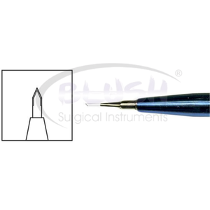 Universal Cataract 4 Edge 60° Diamond Knife Ophthalmic <b>Micrometer</b> Corneal Incision Instrument CE ISO Certified By Blush Surgical - Product Image 4