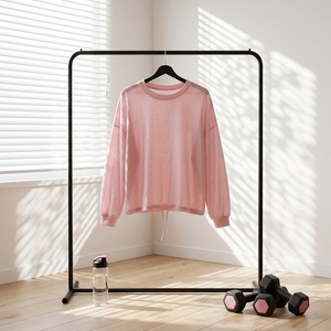 T-shirt de yoga transparent, haut de yoga léger, chemise de fitness pour femme, fournisseur de vêtements de sport pour femme, haut de gym sans couture, haut d'entraînement - Product Image 6