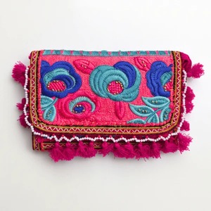 Premium quality Gulbahaar Floral Embroidered Clutch <b>Bag</b> Available for Affordable Price from India - Product Image 3