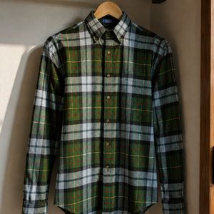 เสื้อเชิ้ตผ้าสักหลาดลายสก็อตพรีเมียมสำหรับผู้ชาย |   เสื้อเชิ้ตแขนยาวติดกระดุมสำหรับกิจกรรมกลางแจ้งและแฟชั่นลำลองทันสมัย - Product Image 3