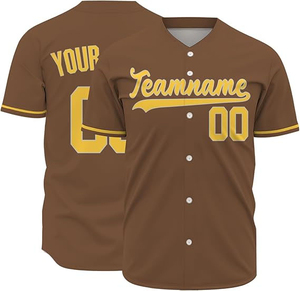 Camiseta de Béisbol Sublimada Personalizada al por Mayor para Hombre, Nueva Llegada, Camisetas Deportivas para Equipos, Camiseta con Logotipo Personalizado para Hombre - Product Image 5