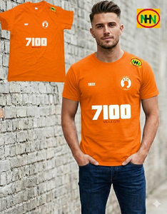 เสื้อยืดผู้ชายทรงปกติ ผ้าฝ้าย 100% น้ำหนัก 180 กรัม เนื้อหนา เป็นมิตรกับสิ่งแวดล้อม ป้องกันการเป็นขุย ผลิตจากโรงงานในบังกลาเทศ - Product Image 5