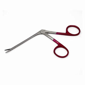 Pinzas de Cocodrilo de Alta Calidad con Mandíbula Serrada y Acero Inoxidable con Recubrimiento de Color para Oído, Nariz y Garganta (ENT) de Blush Surgical - Product Image 4