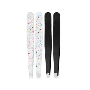 Meilleures ventes, magnifiques pinces à cils en acier inoxydable, nouveau design, haute qualité, vente en gros - Product Image 4