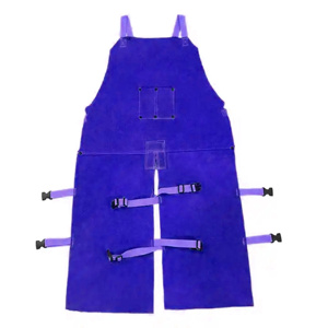 Hot Sale Heavy Duty Premium Quality Reusable Leather Welding <b>Apron</b> Household Industrial <b>Working</b> Safety Protection Leather <b>Apron</b> - Product Image 5