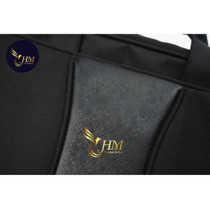 Sac à ordinateur portable unisexe en polyester imperméable de haute qualité, fabriqué au Vietnam, sacoche décontractée avec fermeture éclair pour le bureau - Product Image 3