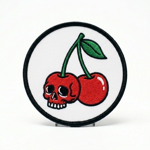 Patch brodé personnalisé en denim rose, motif sac d'argent et dollar, thermocollant ou à coudre, pour vestes streetwear, vente en gros - Product Image 6