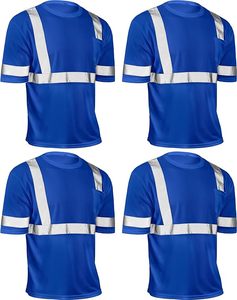 Camisa de Seguridad de Alta Visibilidad, Impermeable, de Dos Tonos, Manga Larga, 100% Poliéster, Reflectante, Superventas - Product Image 1