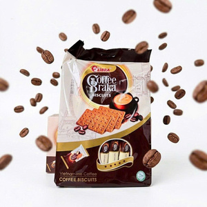 Wholesale Coffee Crackers <b>Biscuits</b> 210g Rich Taste Crispy Snack Vietnam OEM Export - Product Image 1