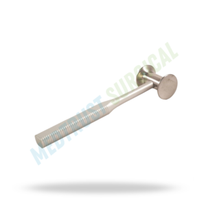 Bergman Mallet Solid Head Orthopedic Surgical Hammer Stainless Steel Instrument - Product Image 3