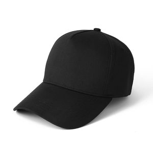 Solid <b>Plain</b> <b>Cap</b> Men High Density Twill Fabric Curved Adjustable Strap Back Durable Hat Accessory - Product Image 2