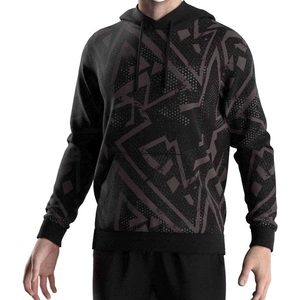 Sweat-shirt à capuche de hockey sur glace unisexe durable, imprimé sur mesure avec le logo de l'équipe, respirant, pour l'entraînement sur glace - Product Image 3