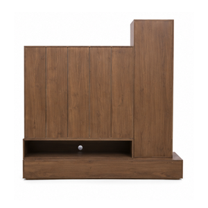 Modern Solid Teak Wood <b>TV</b> Cabinet Entertainment Center Living Room <b>Wall</b> <b>Unit</b> Storage Shelf Luxury Home Furniture - Product Image 4