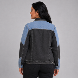 Trending Women Denim Jacket Custom Logo Breathable Washed Cotton Button <b>Up</b> Casual Streetwear Fashion <b>Jean</b> Jacket for Women - Product Image 4