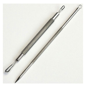 Facial Beauty Care Tool Stainless Steel <b>Blackhead</b> Removal <b>Extractor</b> Acne Pimple Whitehead Cleaning Instrument - Product Image 4