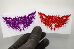 High-Durability Custom PVC <b>Vinyl</b> Die Cut Logo Decals | Glossy Finish Multi Color Printed Waterproof Window & Outdoor Decoration - Product Image 5