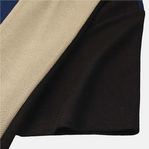 Camiseta de cuello redondo 100% algodón para hombre, manga regular, teñido liso, suave, transpirable, antiarrugas, cómoda, informal y a la moda. - Product Image 2