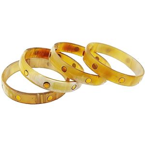 Brazalete de cuerno de primera calidad con pulido suave para uso regular a bajo costo. Elegante brazalete de cuerno de CRAFT ZONE EXPORT. - Product Image 1
