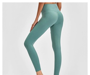 Leggings de yoga pour femmes aux designs les plus récents, logo/couleur personnalisés, respirants, confortables, matière de qualité supérieure, taille élastique - Product Image 4