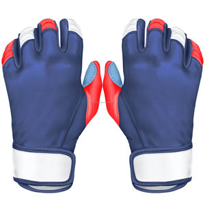 Gants de frappeur de baseball en cuir à manchette courte pour première base, design Pro Fit, pour gaucher, unisexe, pour un contrôle maximal de la batte LBBSC-0023 - Product Image 6