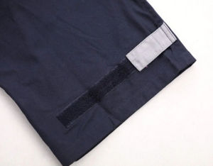 Blue Hi Visibility Reflective Polyester <b>Work</b> <b>Overalls</b> with Red Straps and Pockets CE Certified <b>for</b> <b>Men</b> - Product Image 4