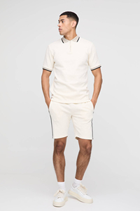 New Trendy Men’s Summer Co Ord <b>Set</b> Oversized Tee and Shorts Street Style Two Piece <b>Set</b> OEM Urban wear Fashion Casual Breathable - Product Image 1